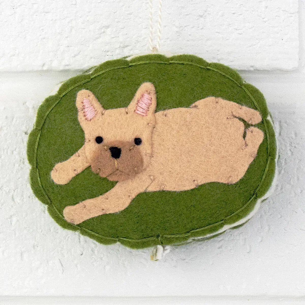 Frenchie Ornament (Fawn)