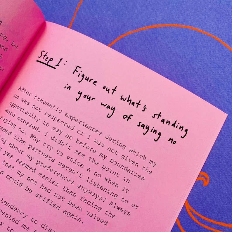 How To Say No zine