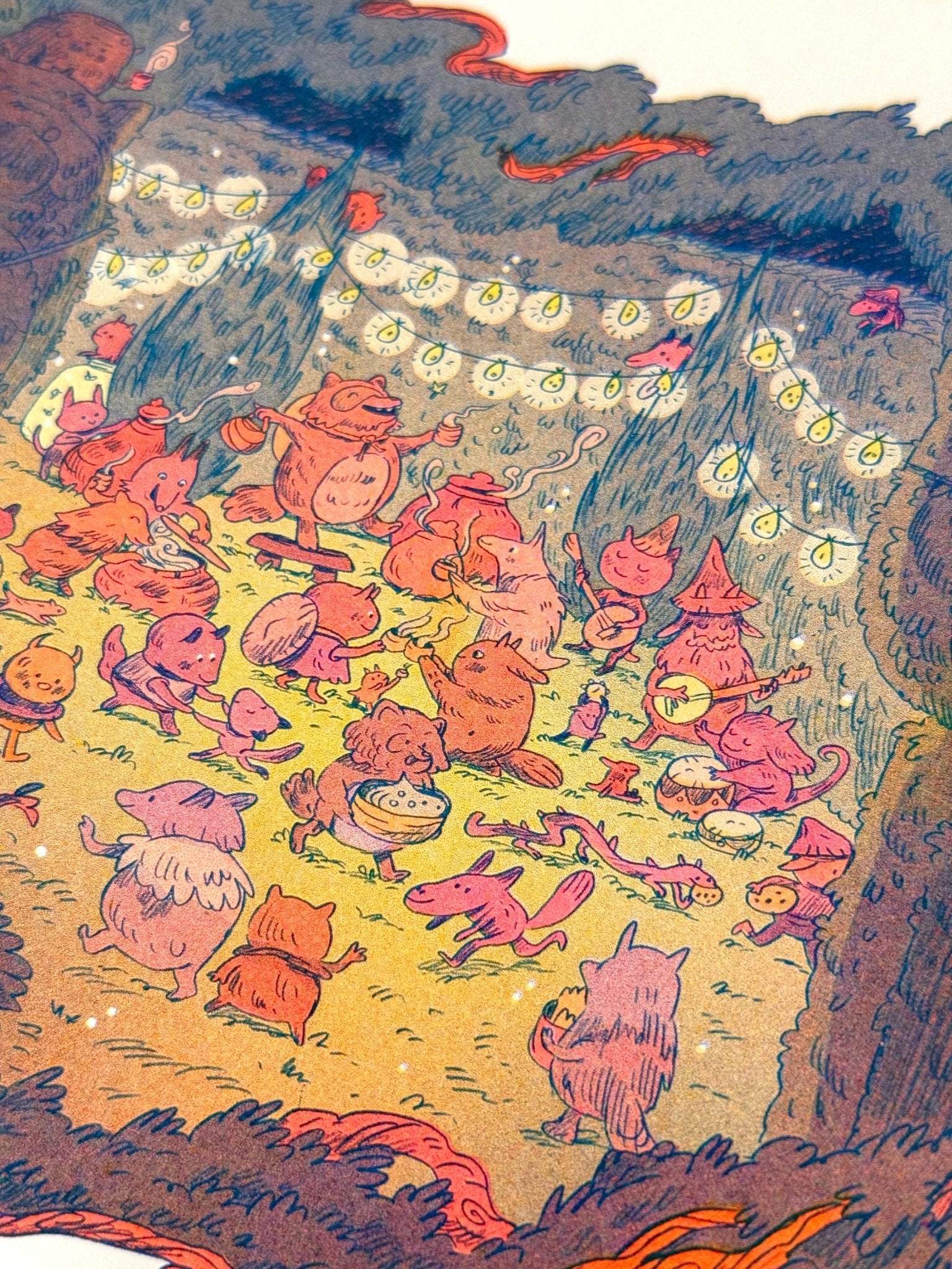 Natalie Andrewson - Maze's End Small Riso Print - VISUAL INDEX