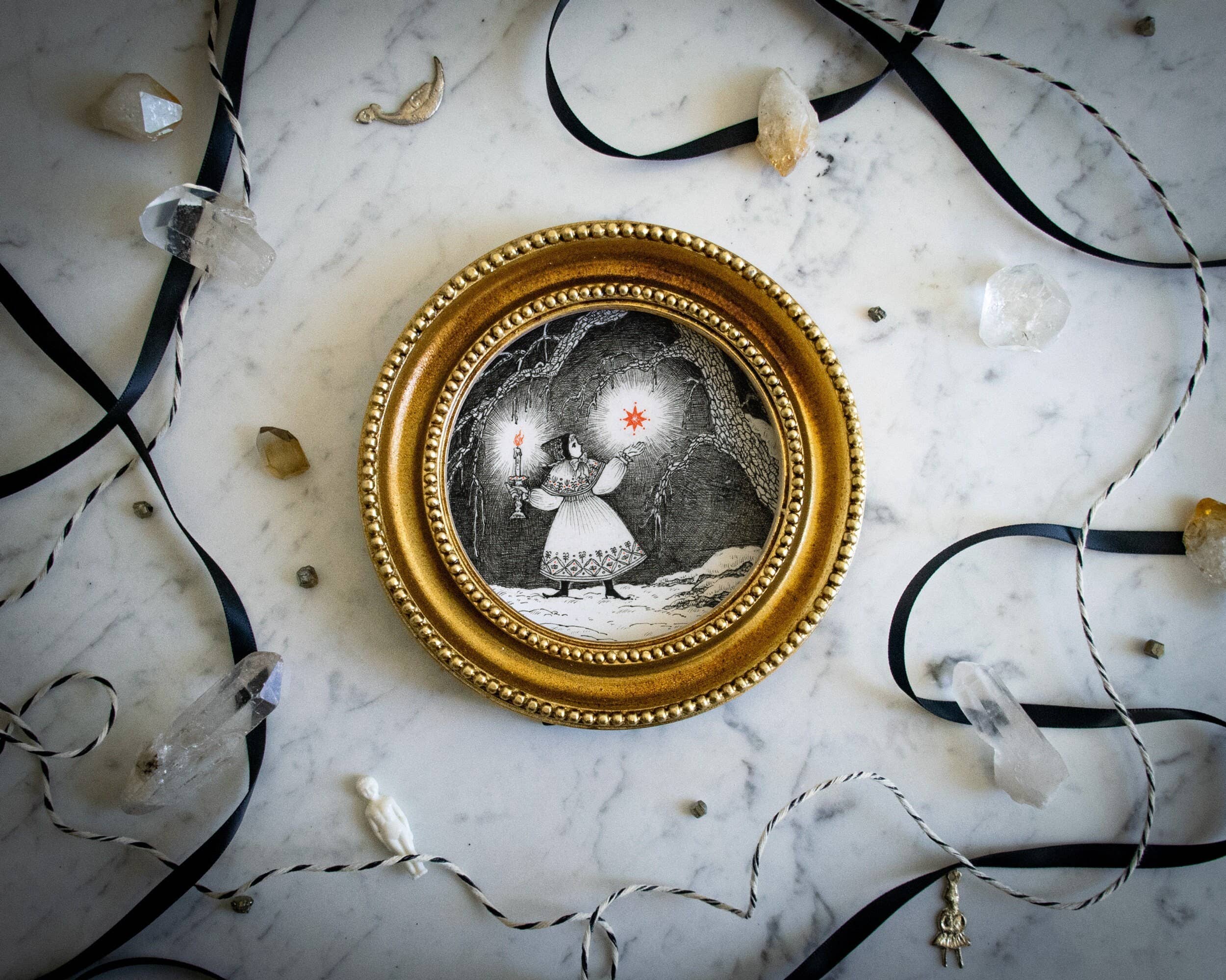 "Wishing Star" – Archival Mini Art Print