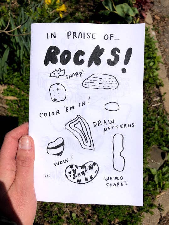In Praise of Rocks- Zine