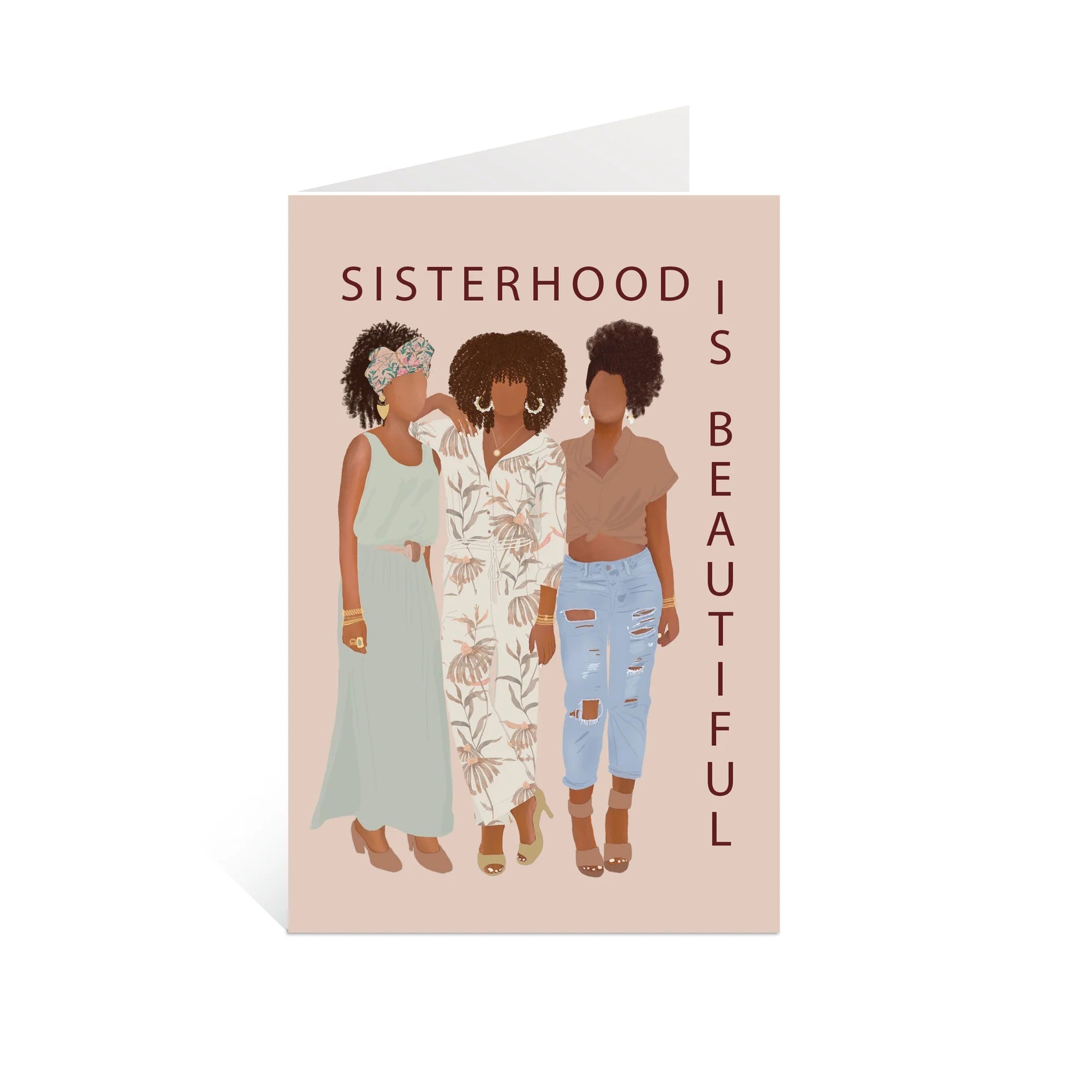 Sisterhood is Beautiful- Card
