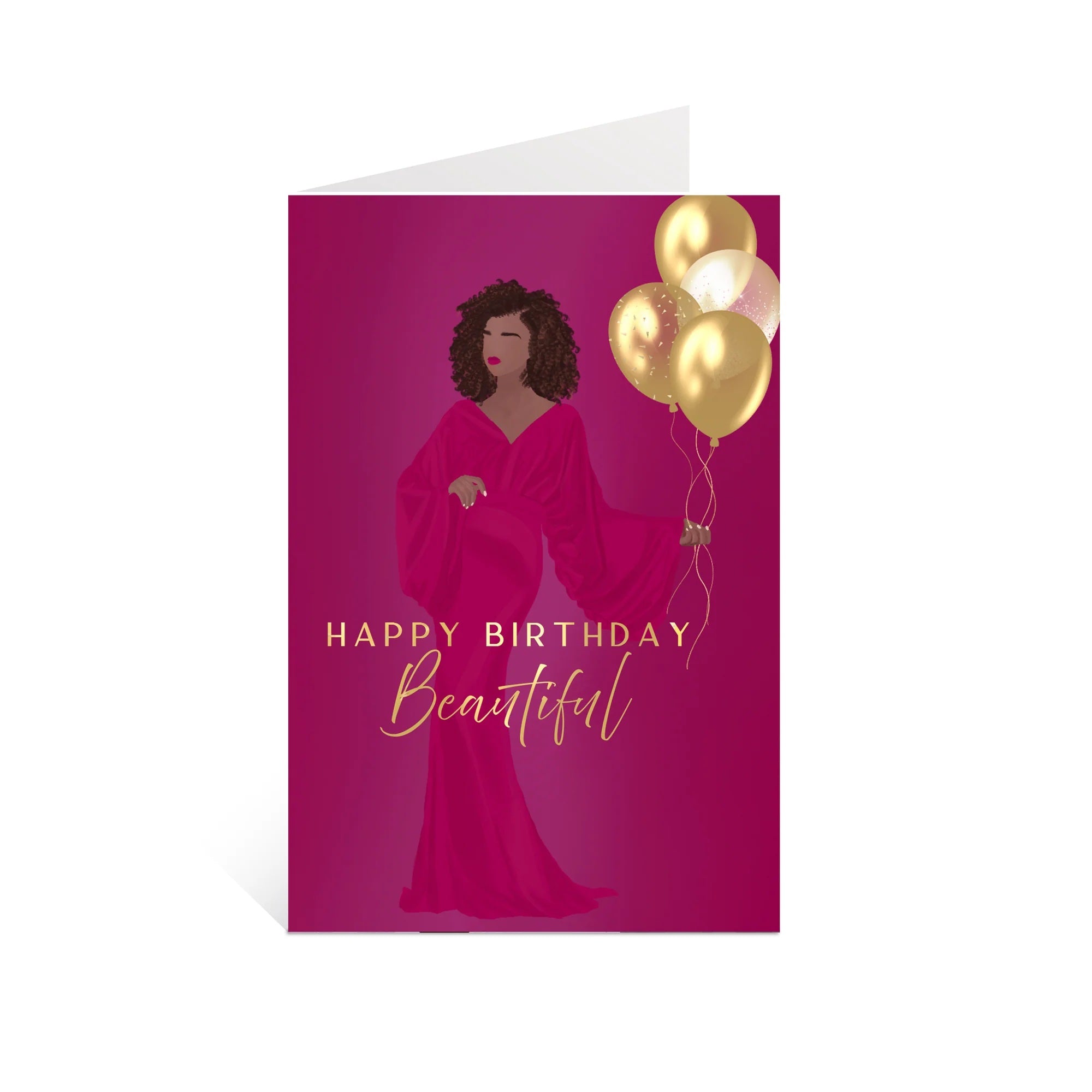 Happy Birthday, Beautiful- Card