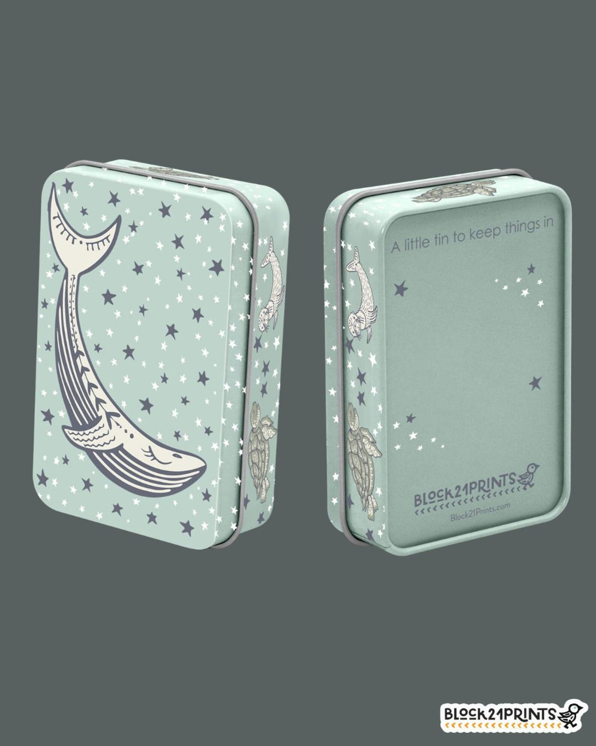 Whale Trinket Tin