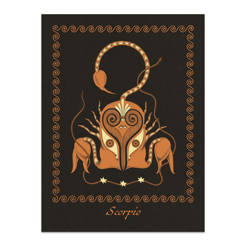 Scorpio Print