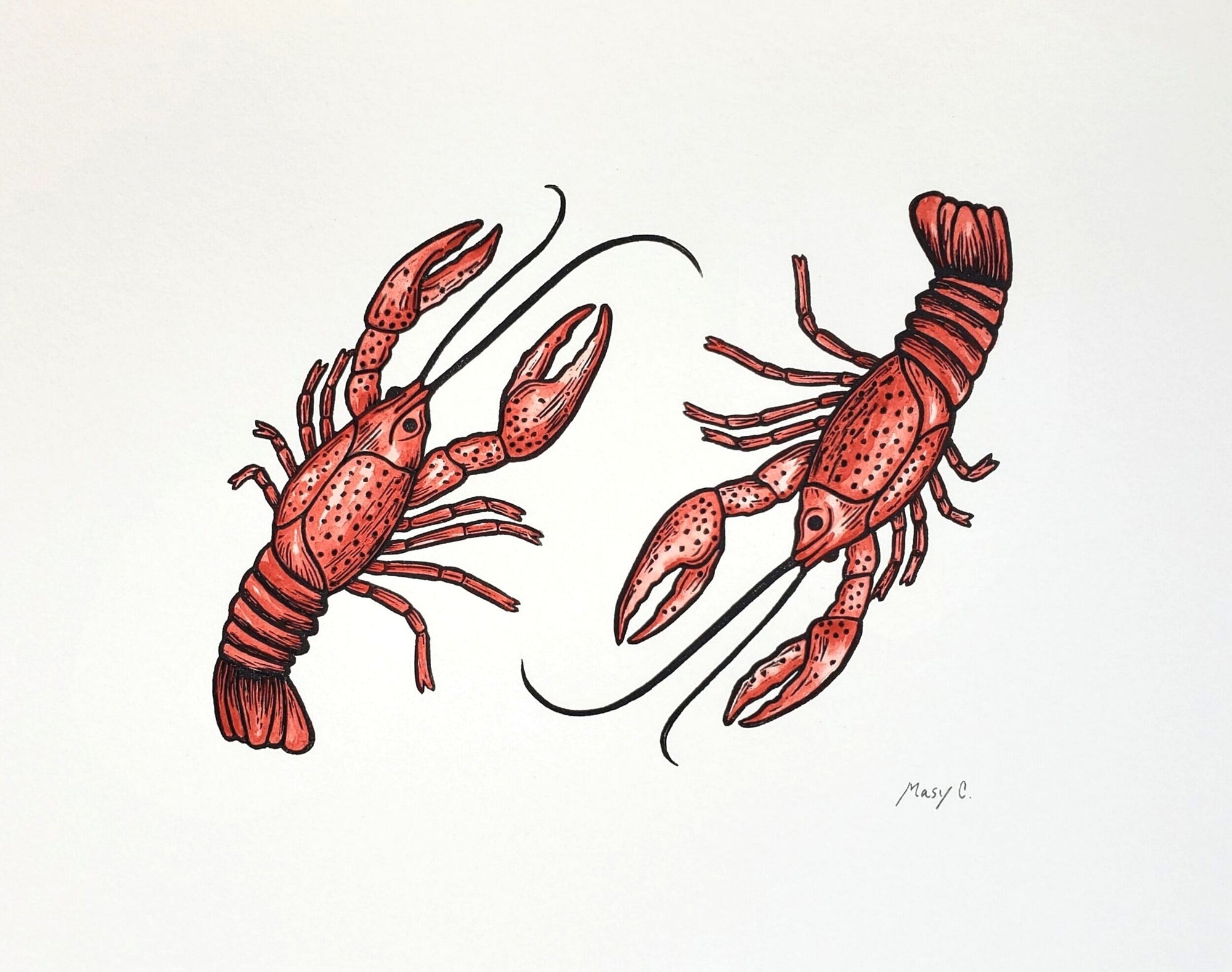 Pair of Crawfish