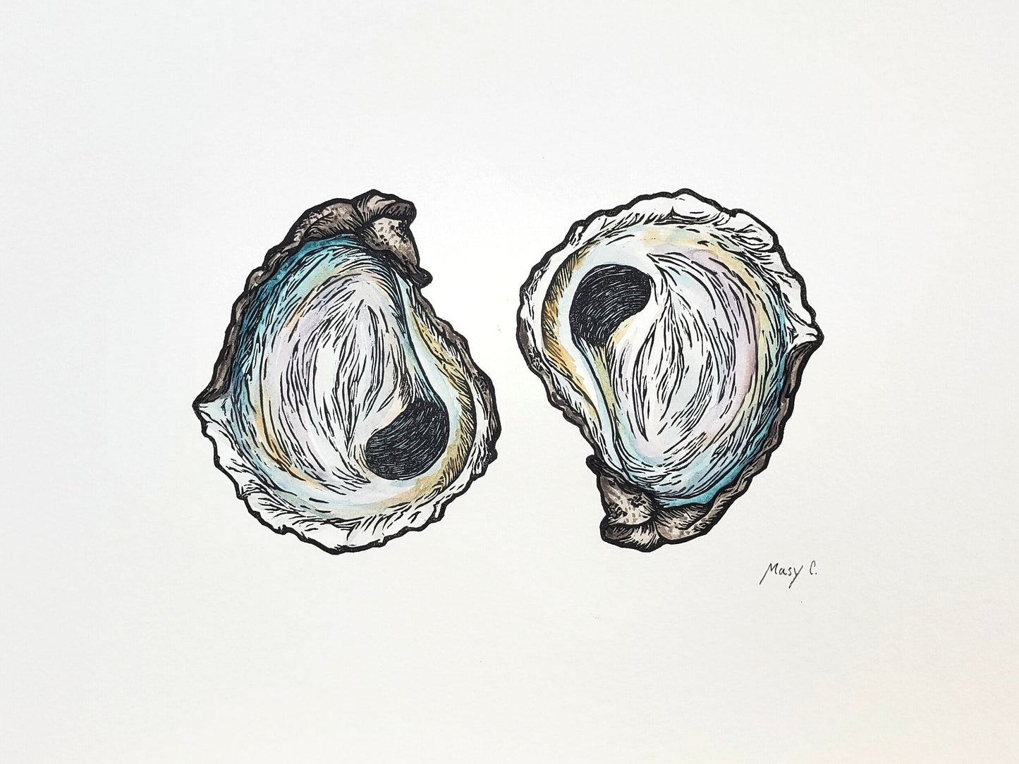 Pair of Oysters