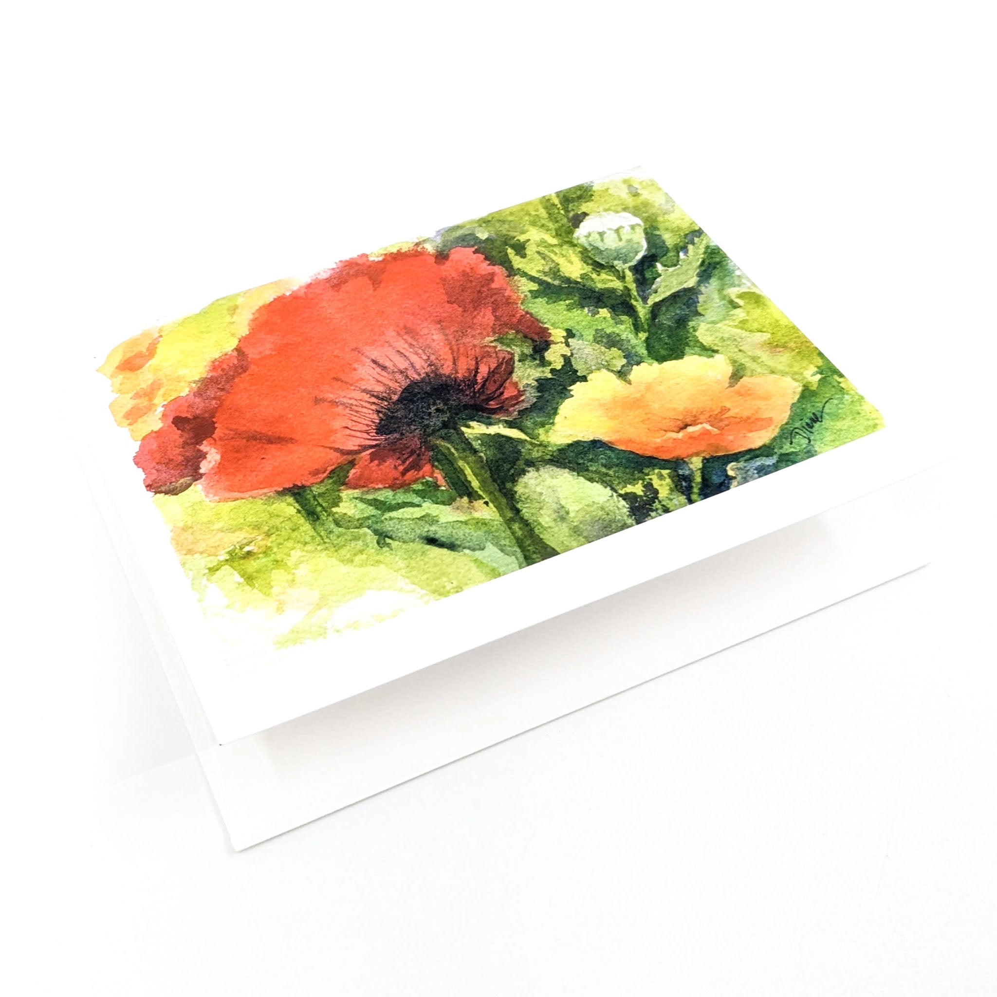 California Poppies- Greeting Card