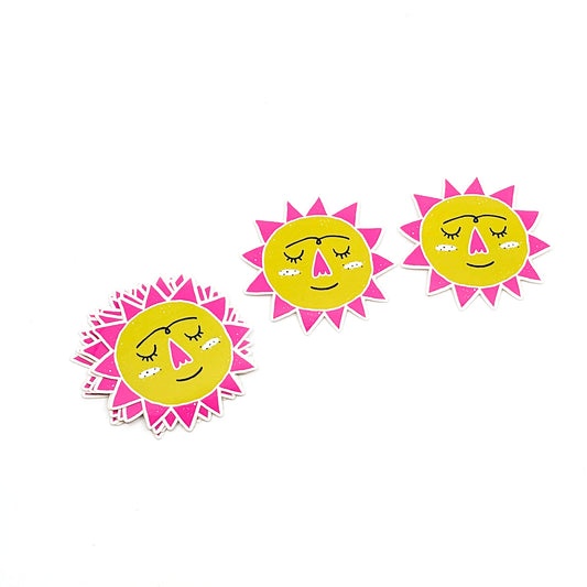 Happy Sun, Sticker