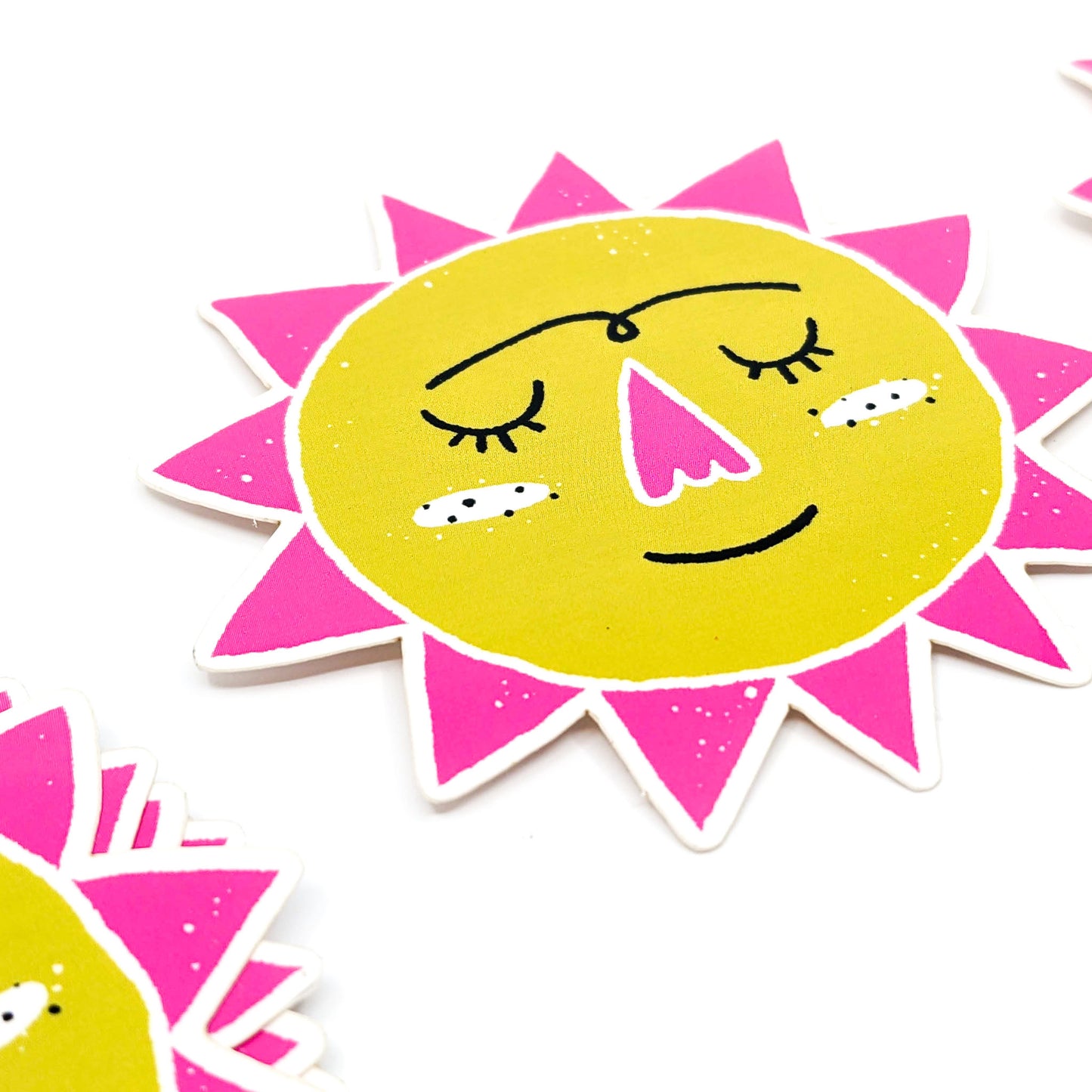 Happy Sun, Sticker