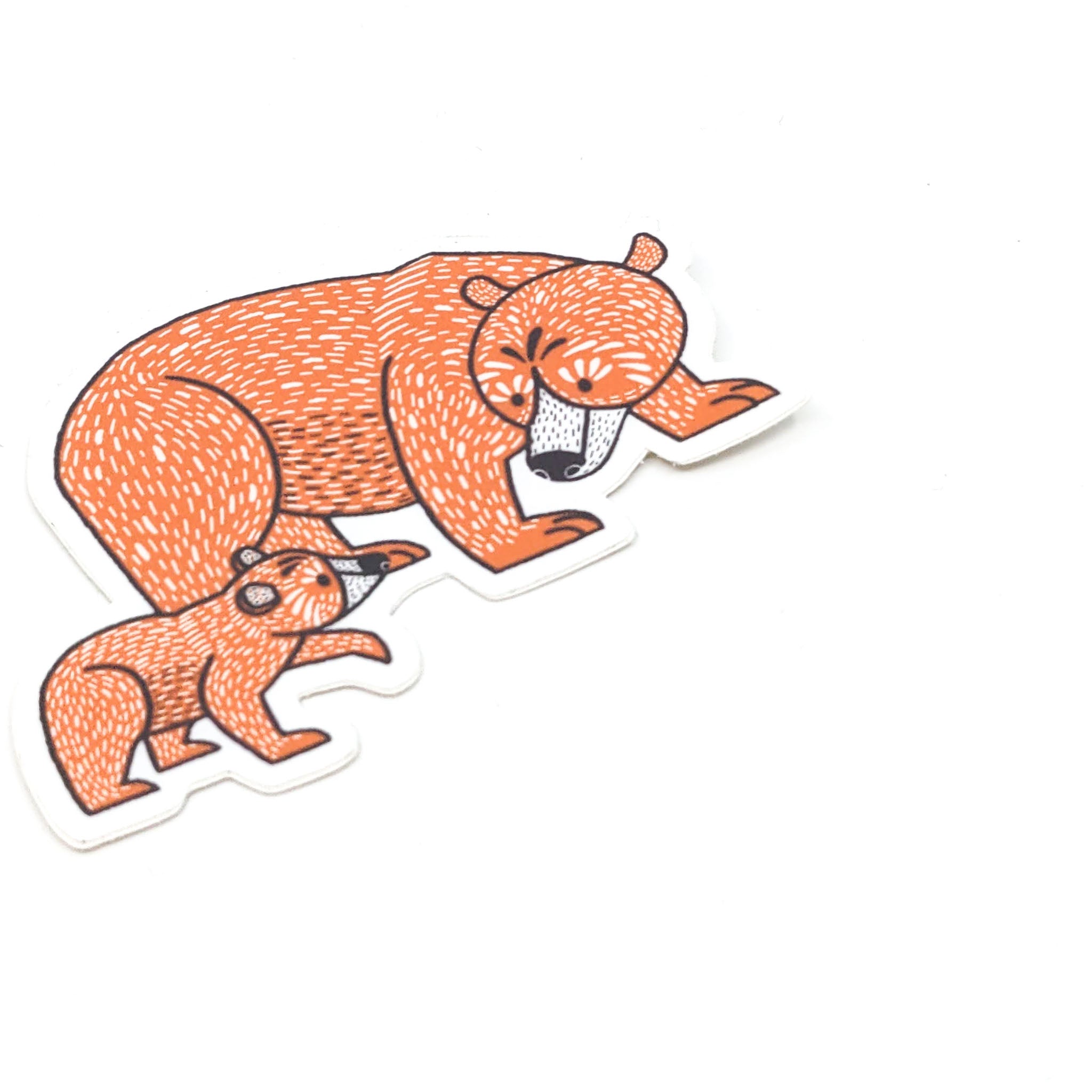 Mama Bear, Sticker