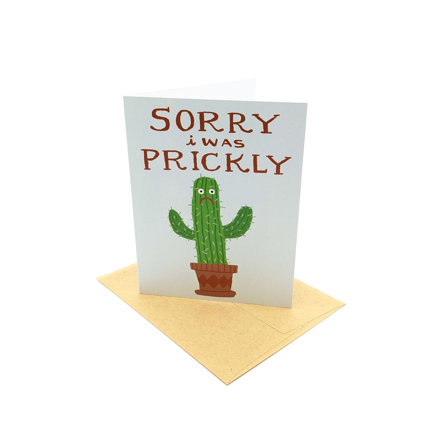Sorry I was Prickly, Card