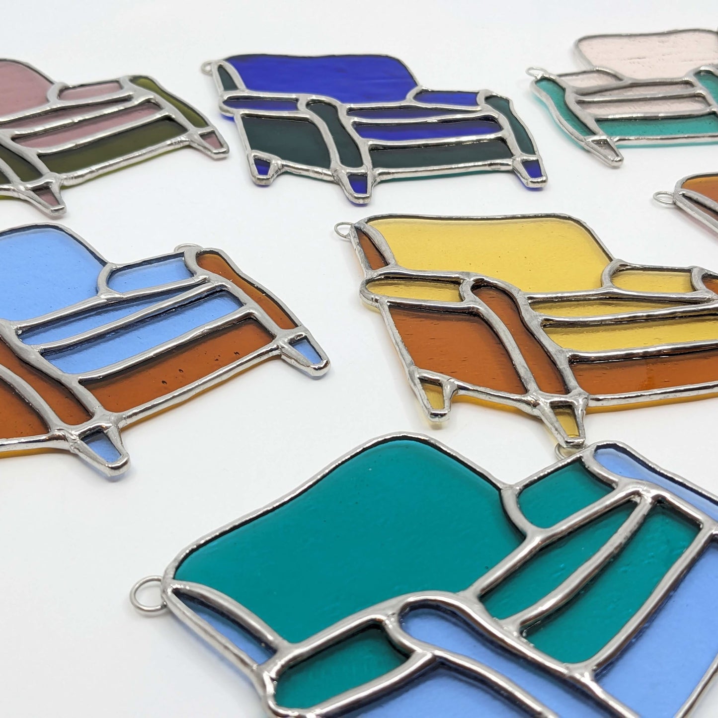 Armchairs- Stained Glass