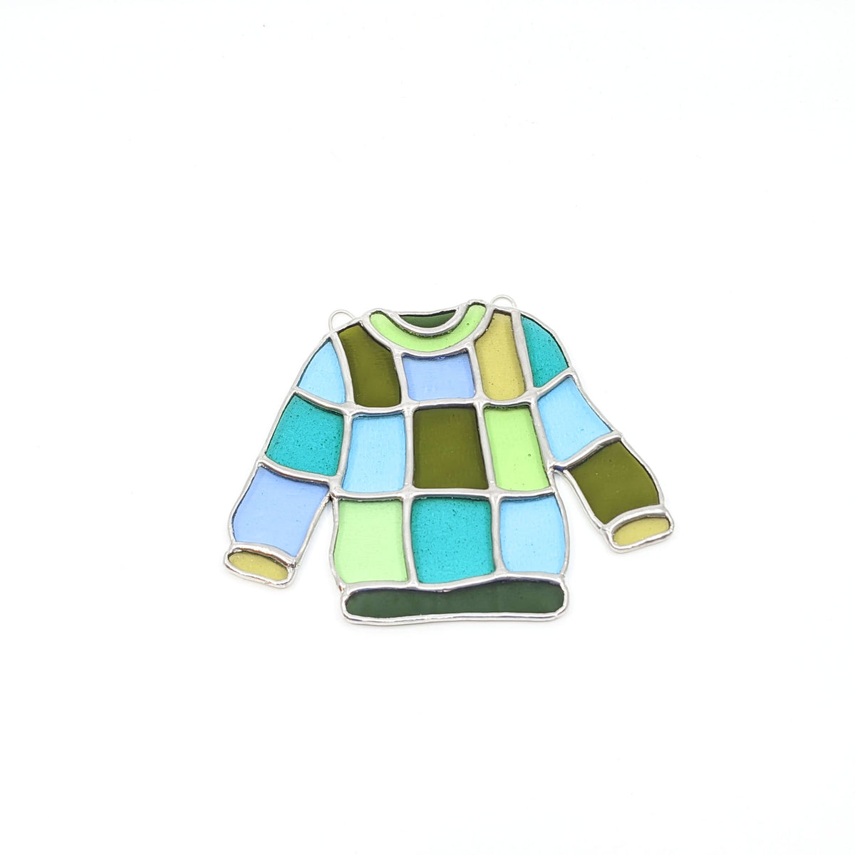 Cedar and Spruce Studios - Sweaters - Stained Glass - Patchwork - Style 2 - VISUAL INDEX