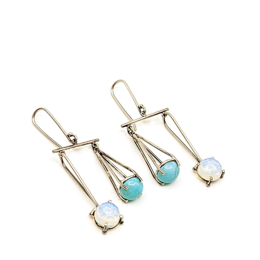 Mobile Dangle with Apatite and Amazonite