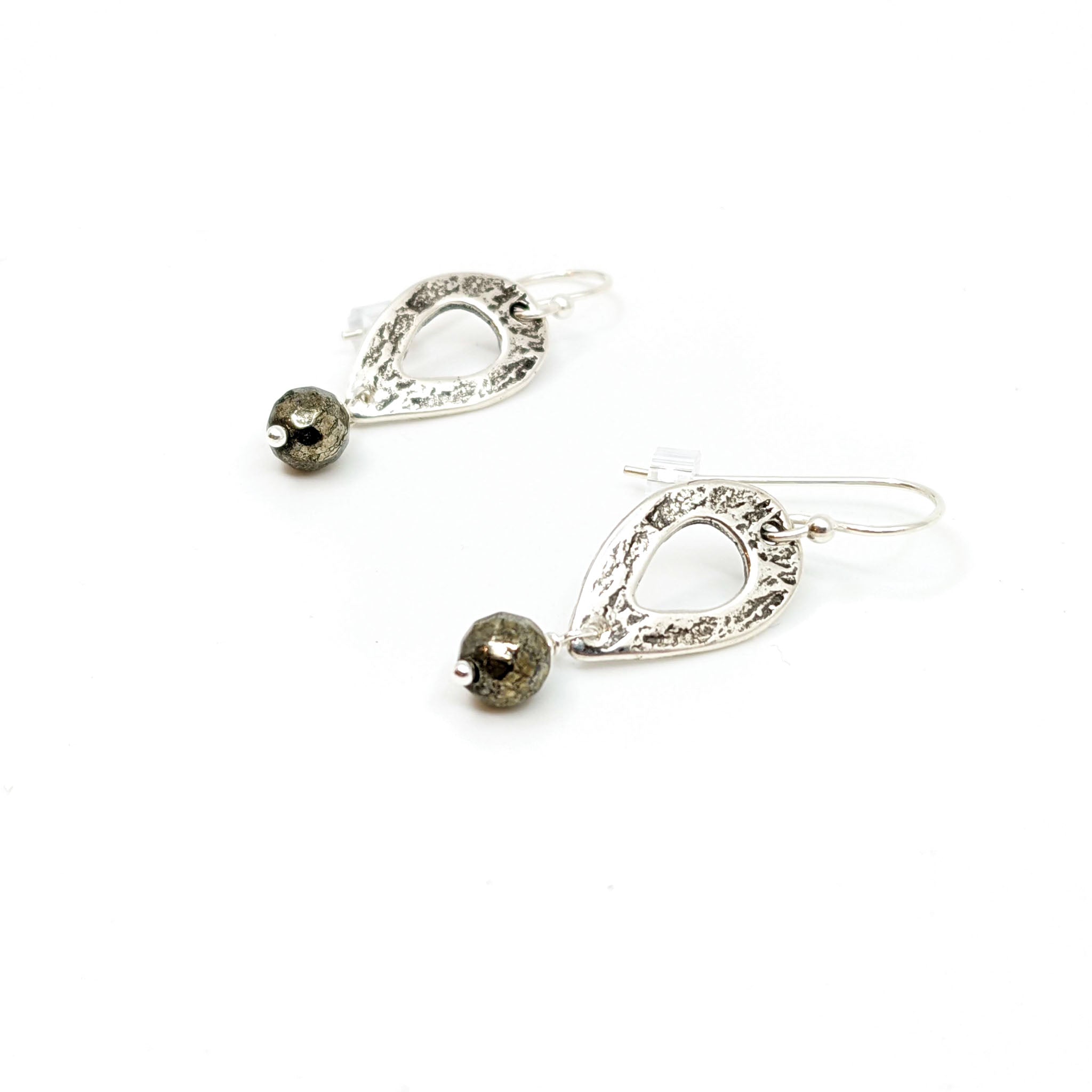 Petal Earrings with Drop - E-BA109