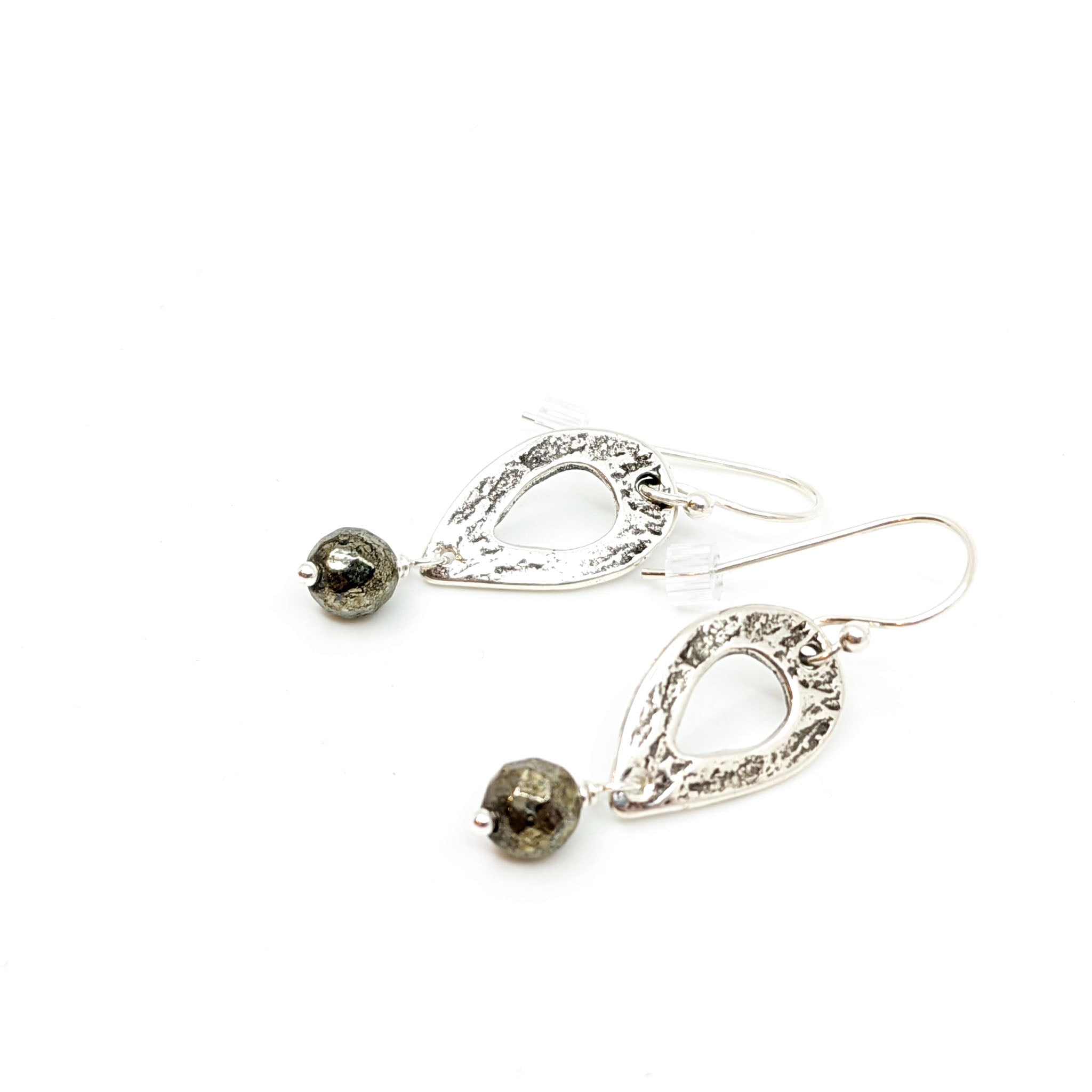 Petal Earrings with Drop - E-BA109