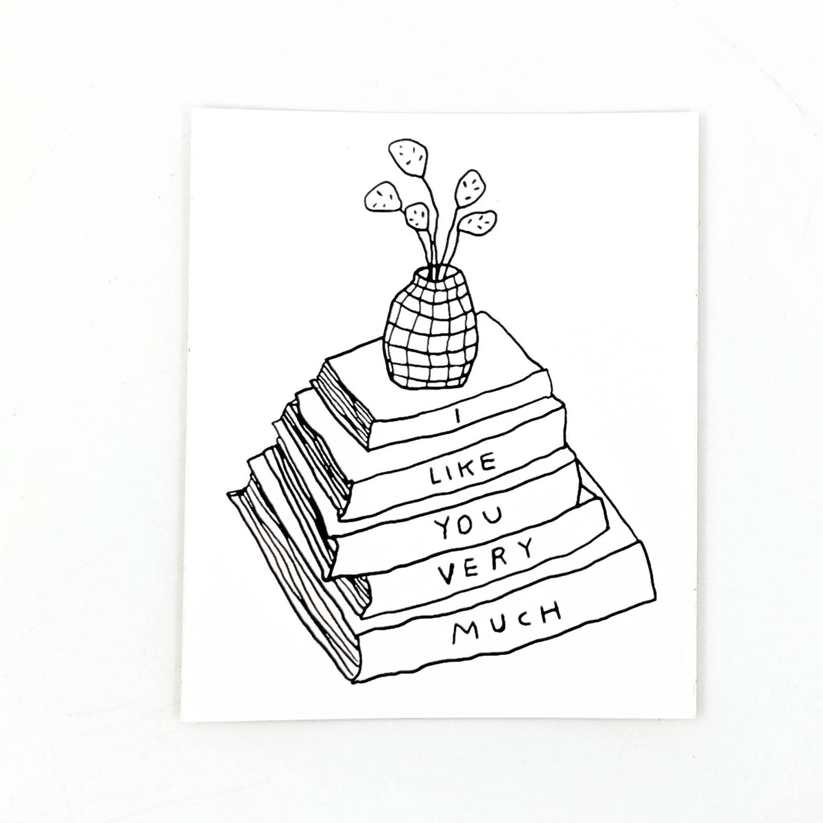 Brandon Vosika - Brandon Vosika - Stickers - I Like You Very Much - VISUAL INDEX