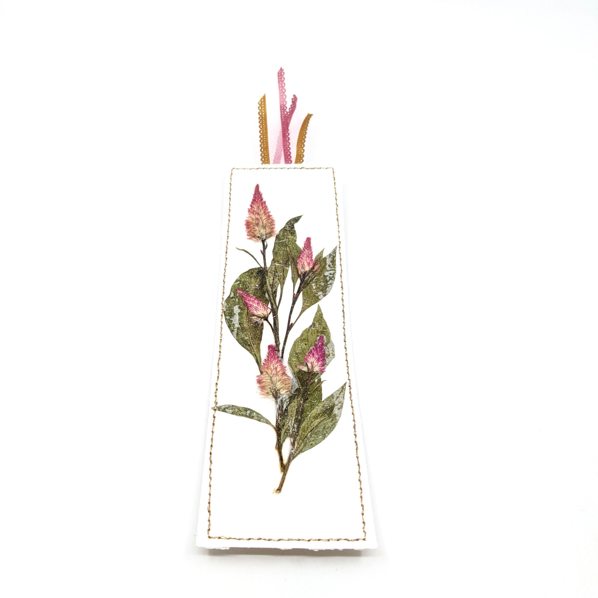 Pressed Botanical Bookmarks