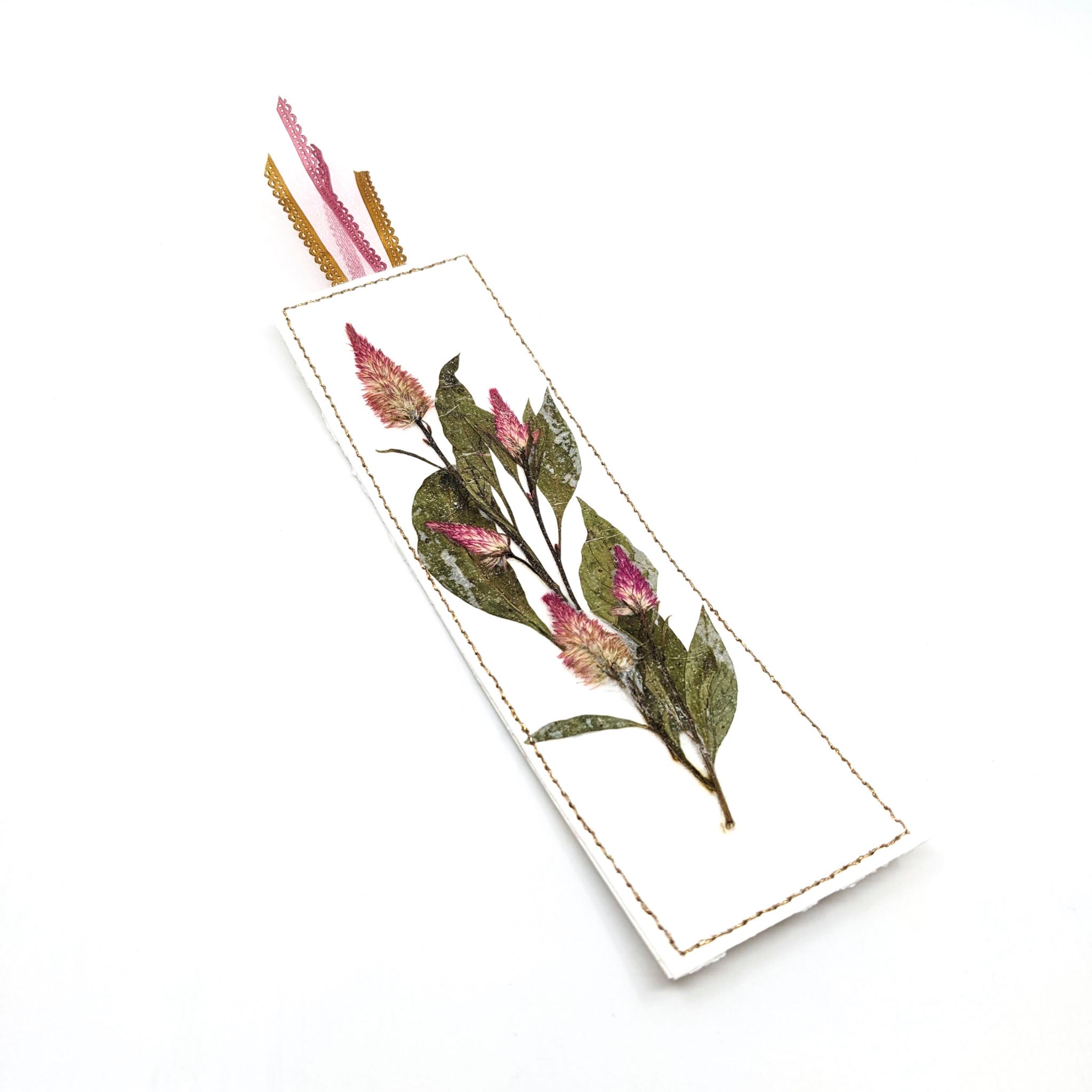 Pressed Botanical Bookmarks