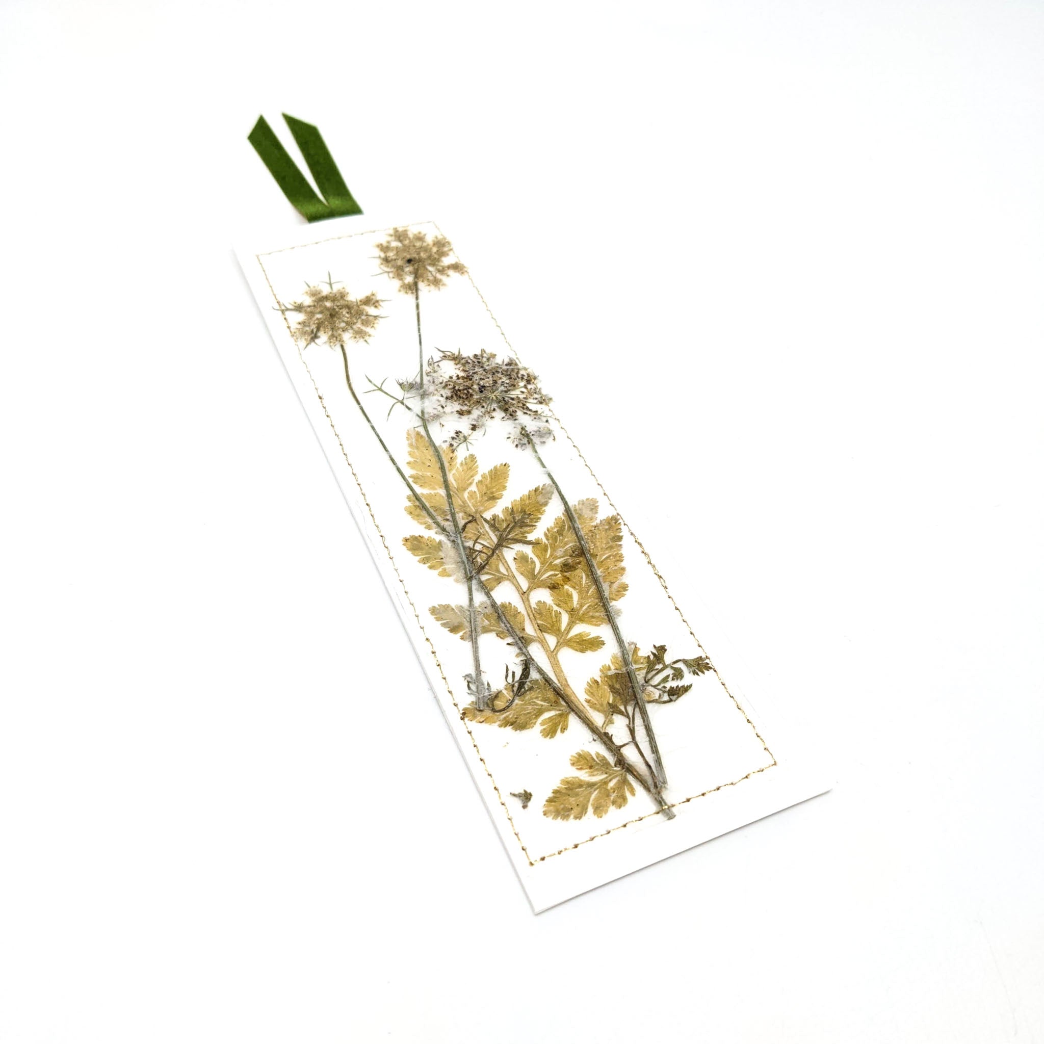 Pressed Botanical Bookmarks