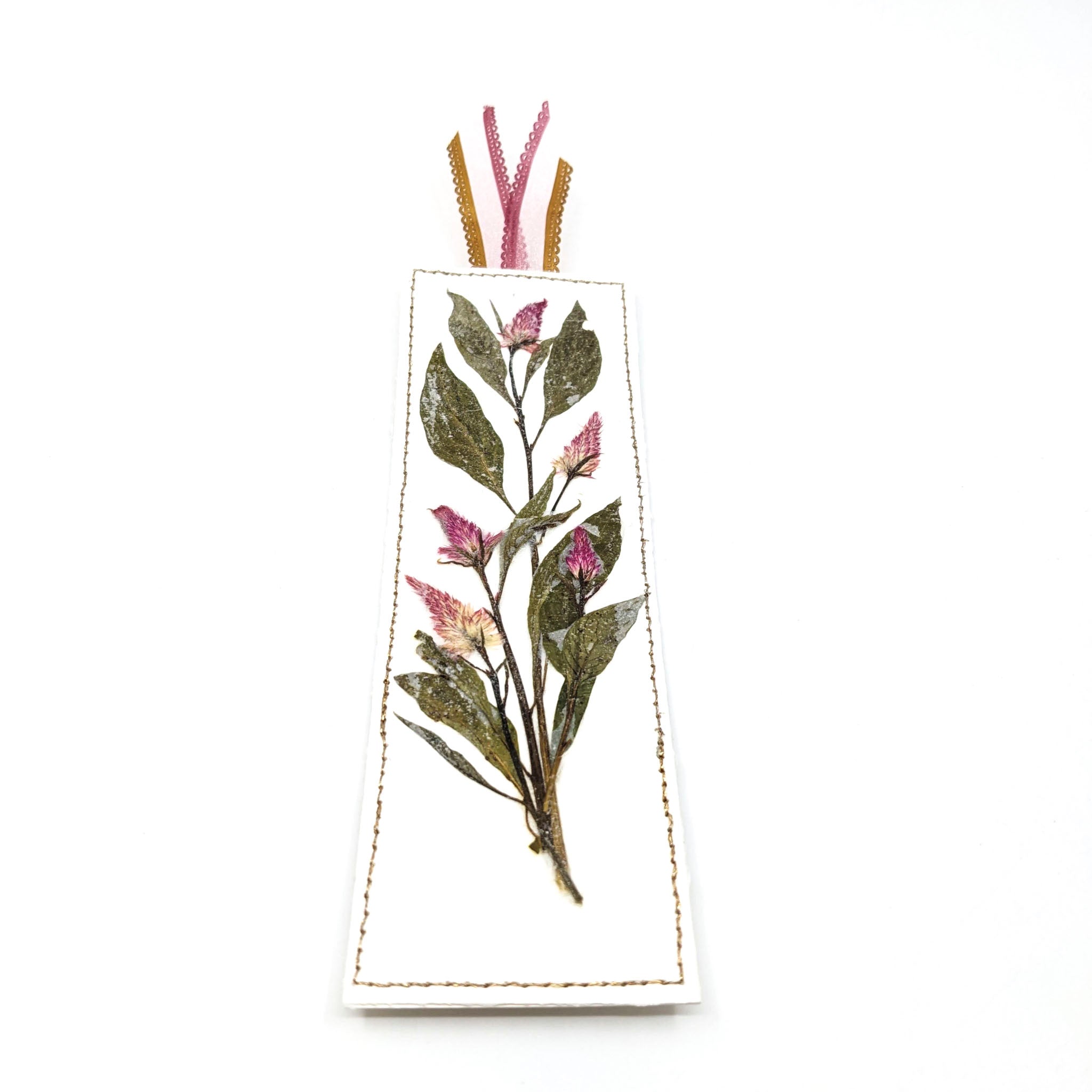 Pressed Botanical Bookmarks