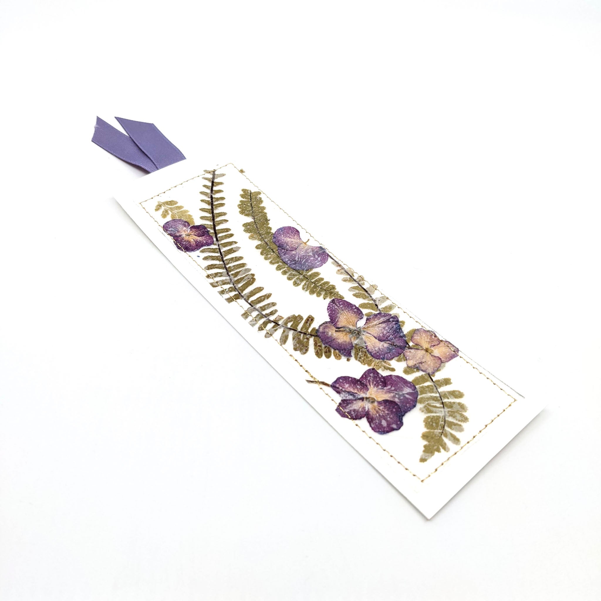 Pressed Botanical Bookmarks