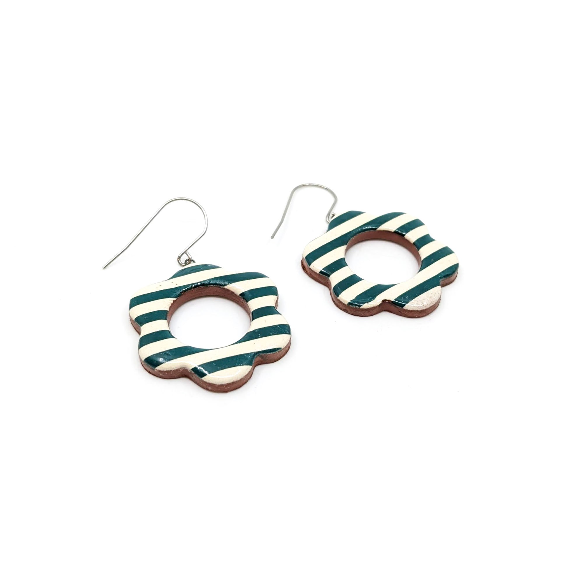 Clay Hoops- Earrings