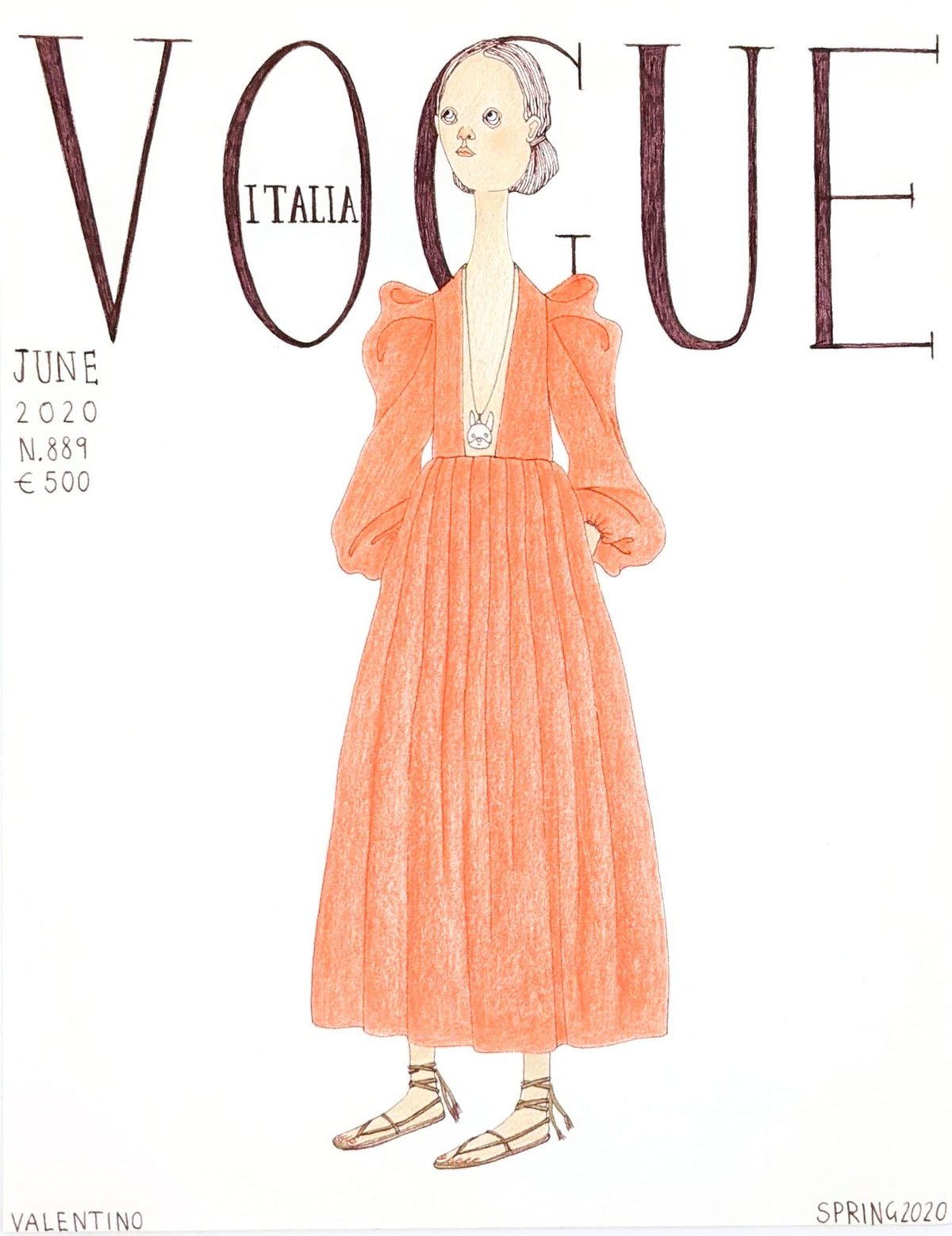 Charles Benton - Fashion Illustration | Reproductions - VOGUE | VALENTINO - VISUAL INDEX