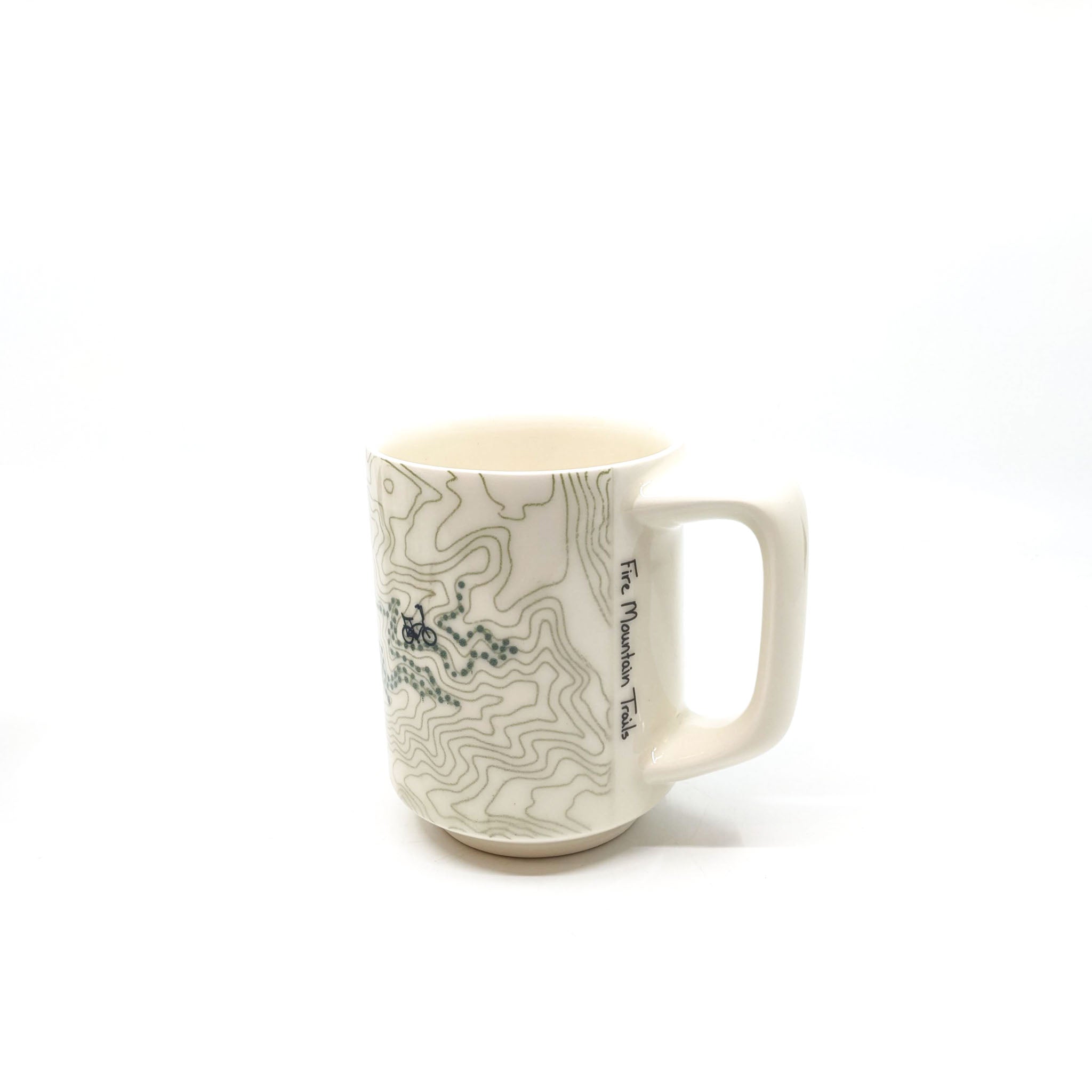 Bike Trail Mug- 12 Oz