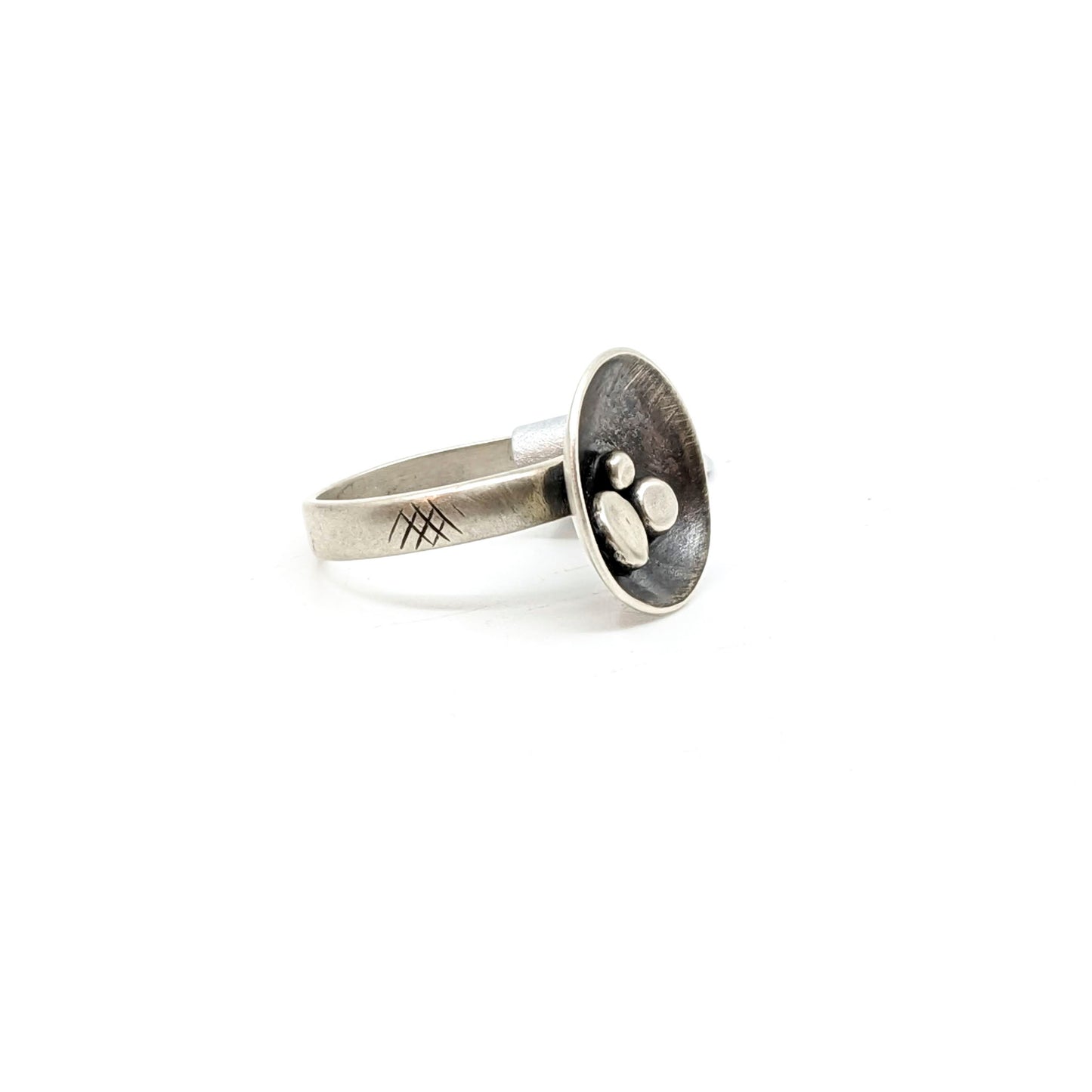 Silver Nest Ring- AOK RG29 SS