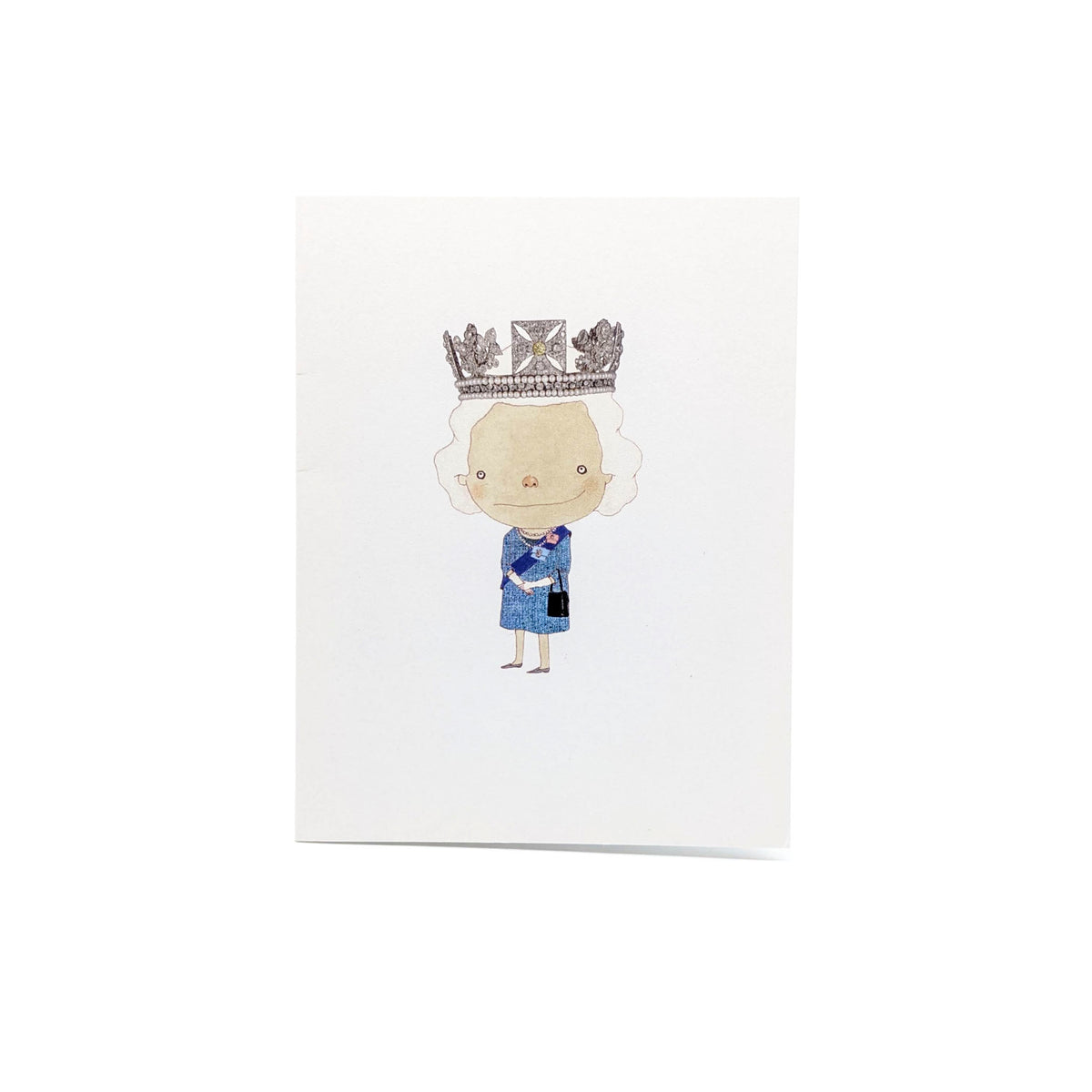 Charles Benton - Traveling Charlie Greeting Cards - Queen Card - VISUAL INDEX