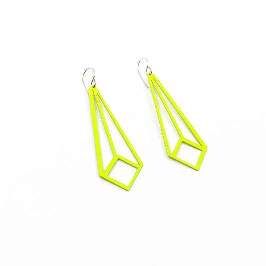 ST8161n-Long Angled Square, Chartreuse