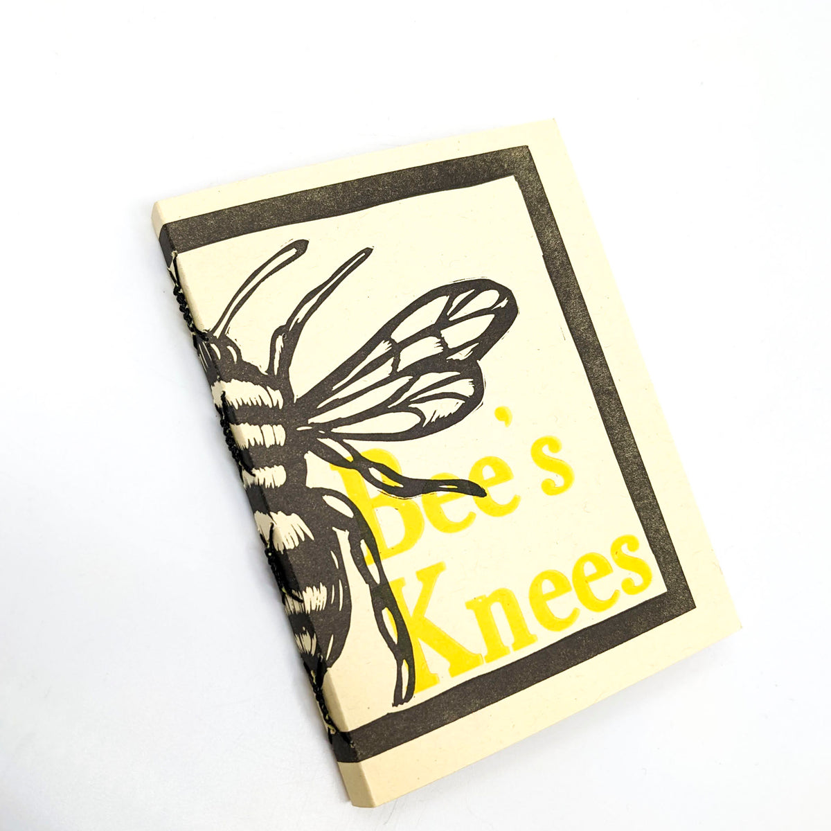 Purple Pumpkin Press - Thick Paper Journals - Bee’s Knees in Cream - VISUAL INDEX