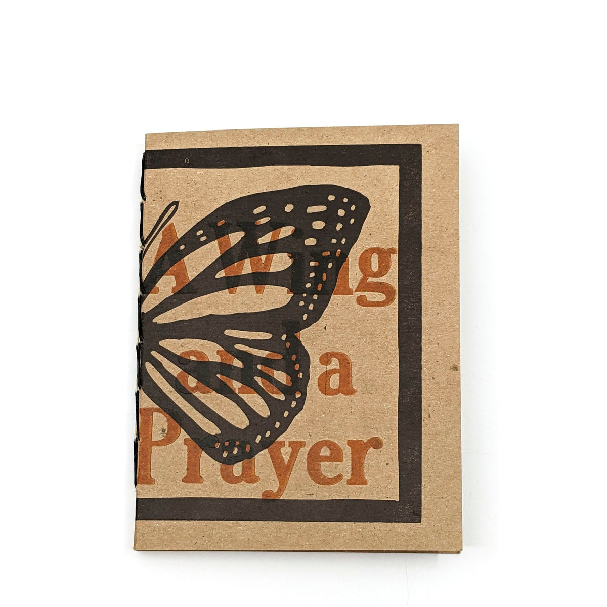 Purple Pumpkin Press - Thick Paper Journals - A Wing and a Prayer in Kraft - VISUAL INDEX