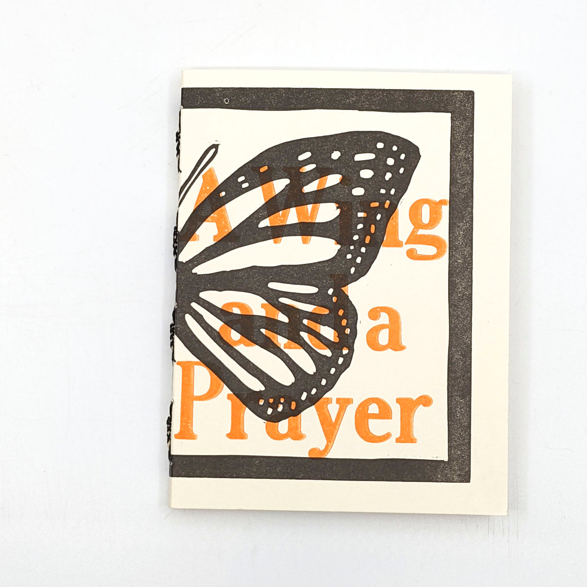 Purple Pumpkin Press - Thick Paper Journals - A Wing and a Prayer in Cream - VISUAL INDEX