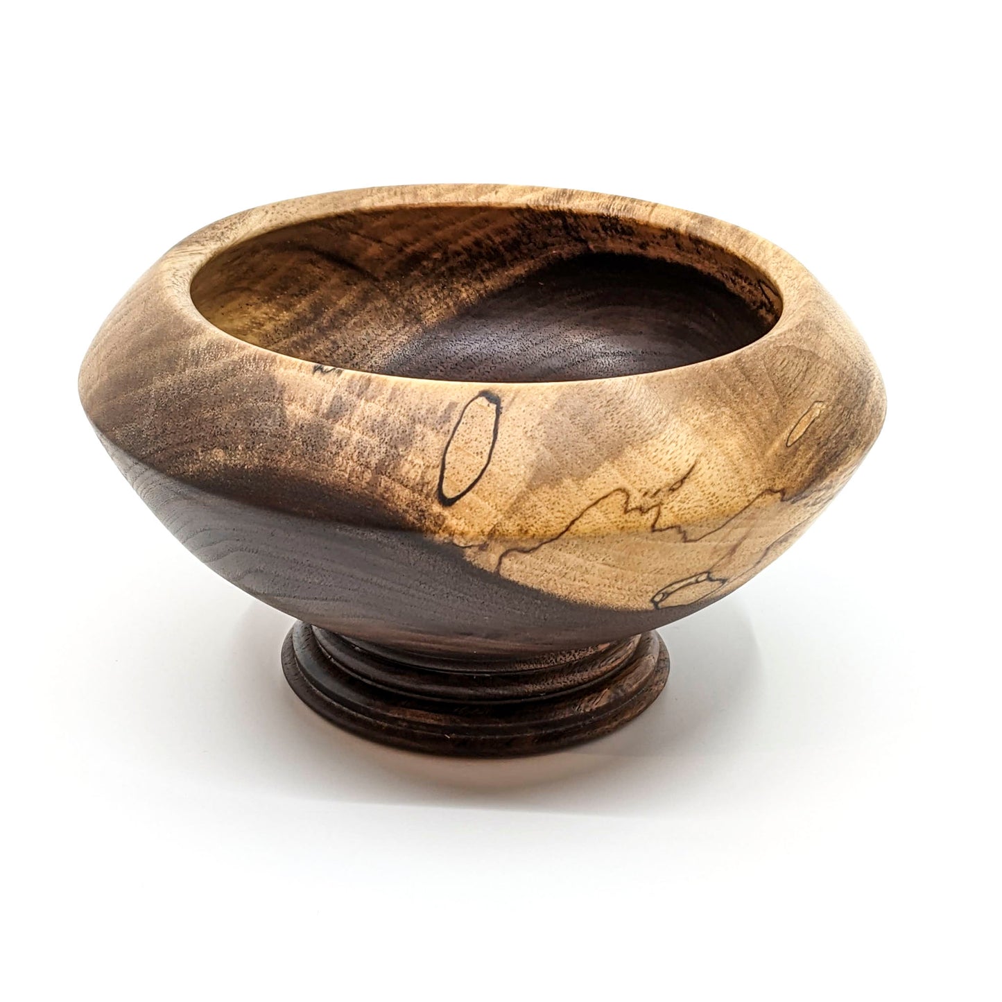 Footed Bowl in Walnut