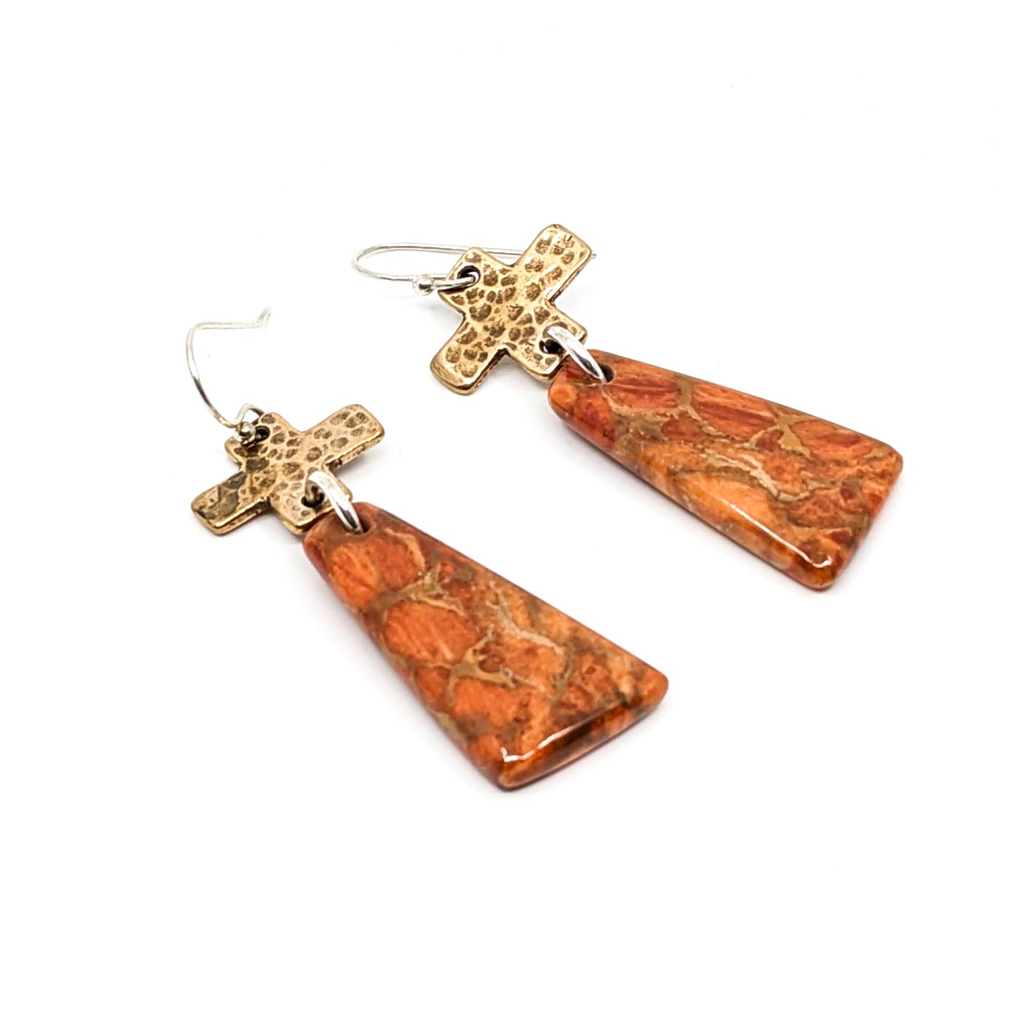 E-SLC01A_Natural Branch Coral Earrings