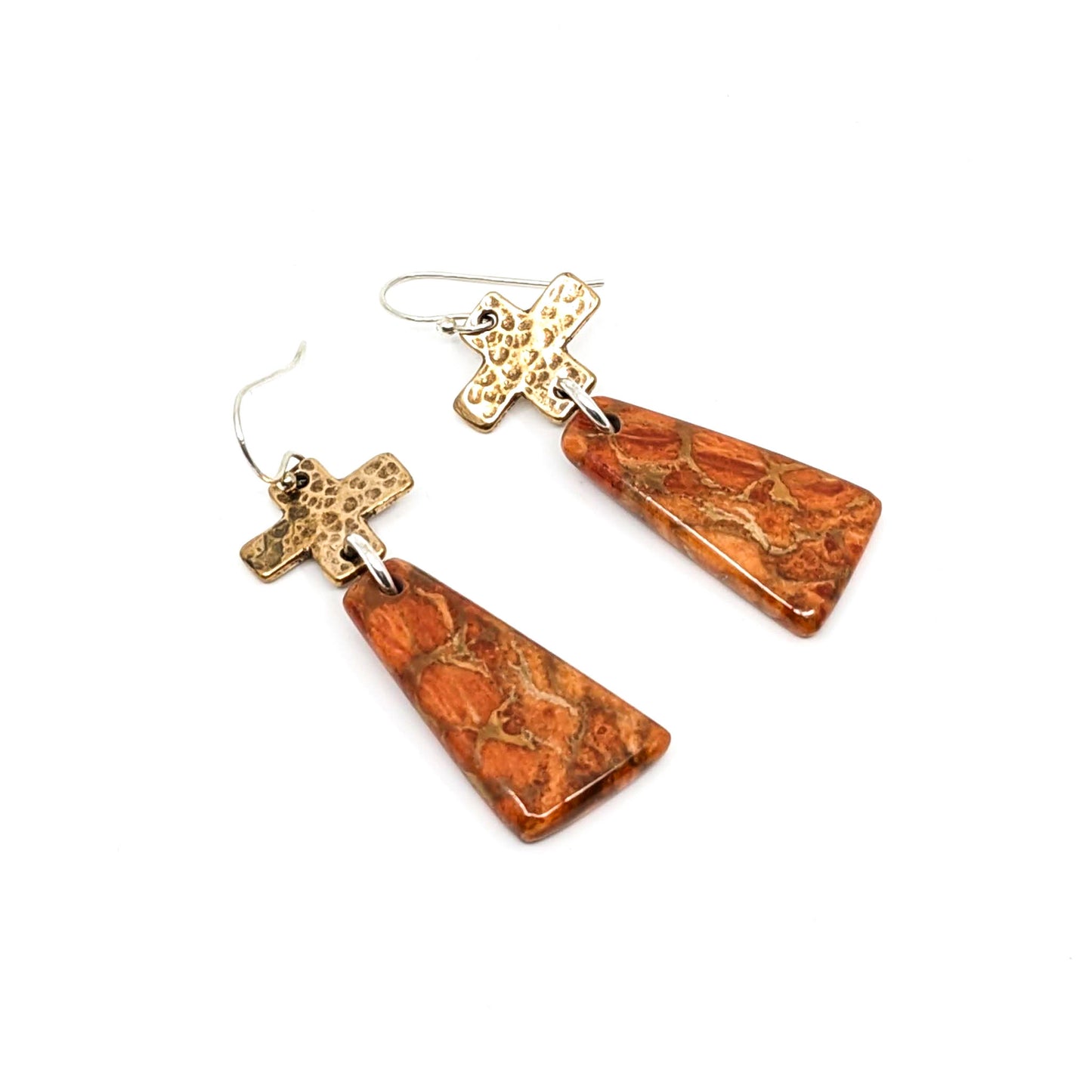 E-SLC01A_Natural Branch Coral Earrings