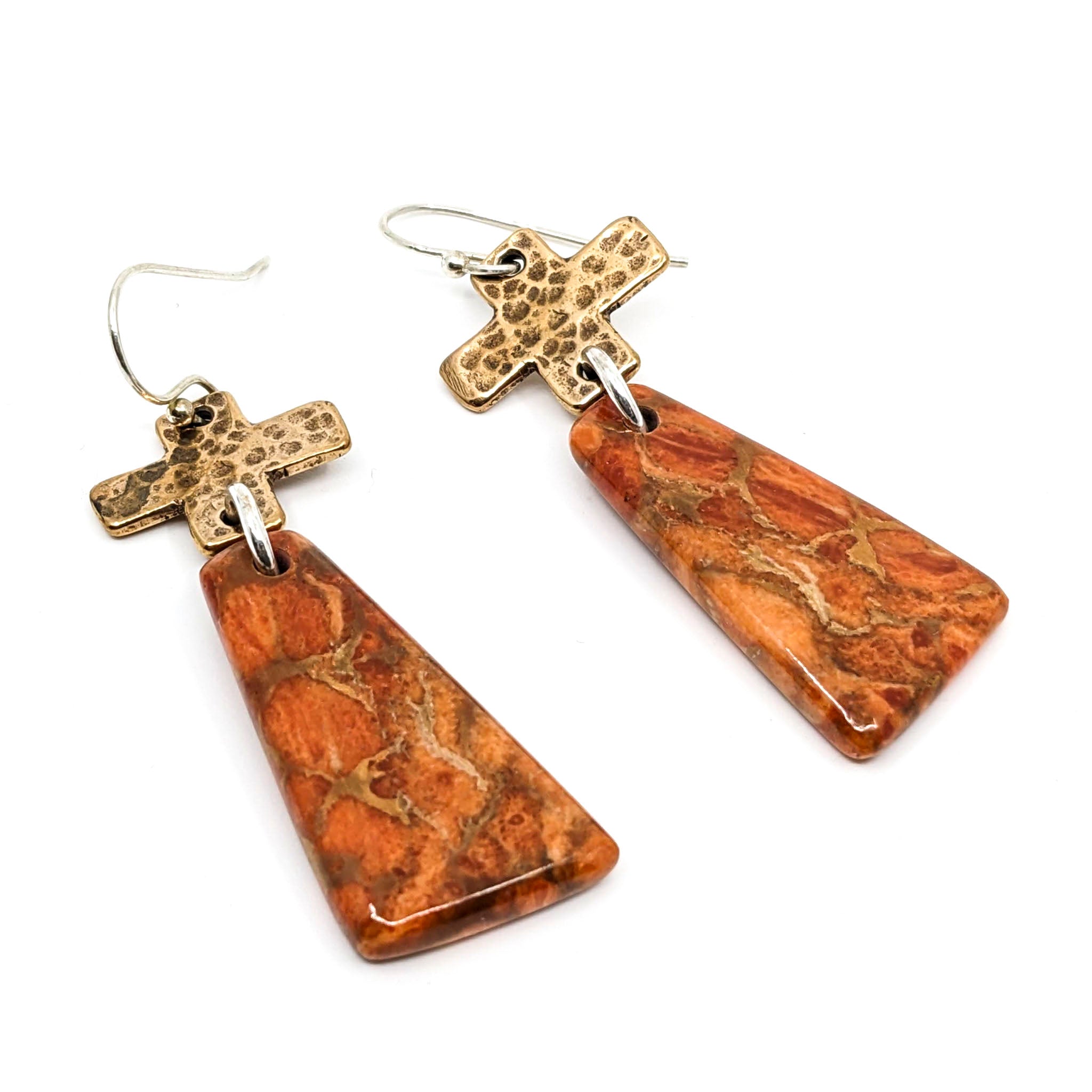 E-SLC01A_Natural Branch Coral Earrings