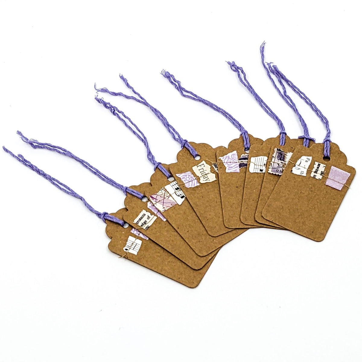 Susan Smoot - Small Gift Tags - Pack of 8 - Option 3 - VISUAL INDEX
