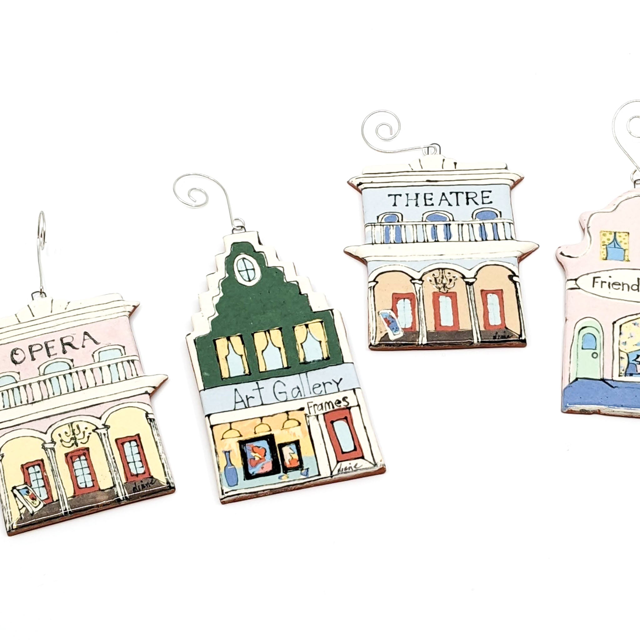 Canal Shops/ Main Street Houses- Ornaments