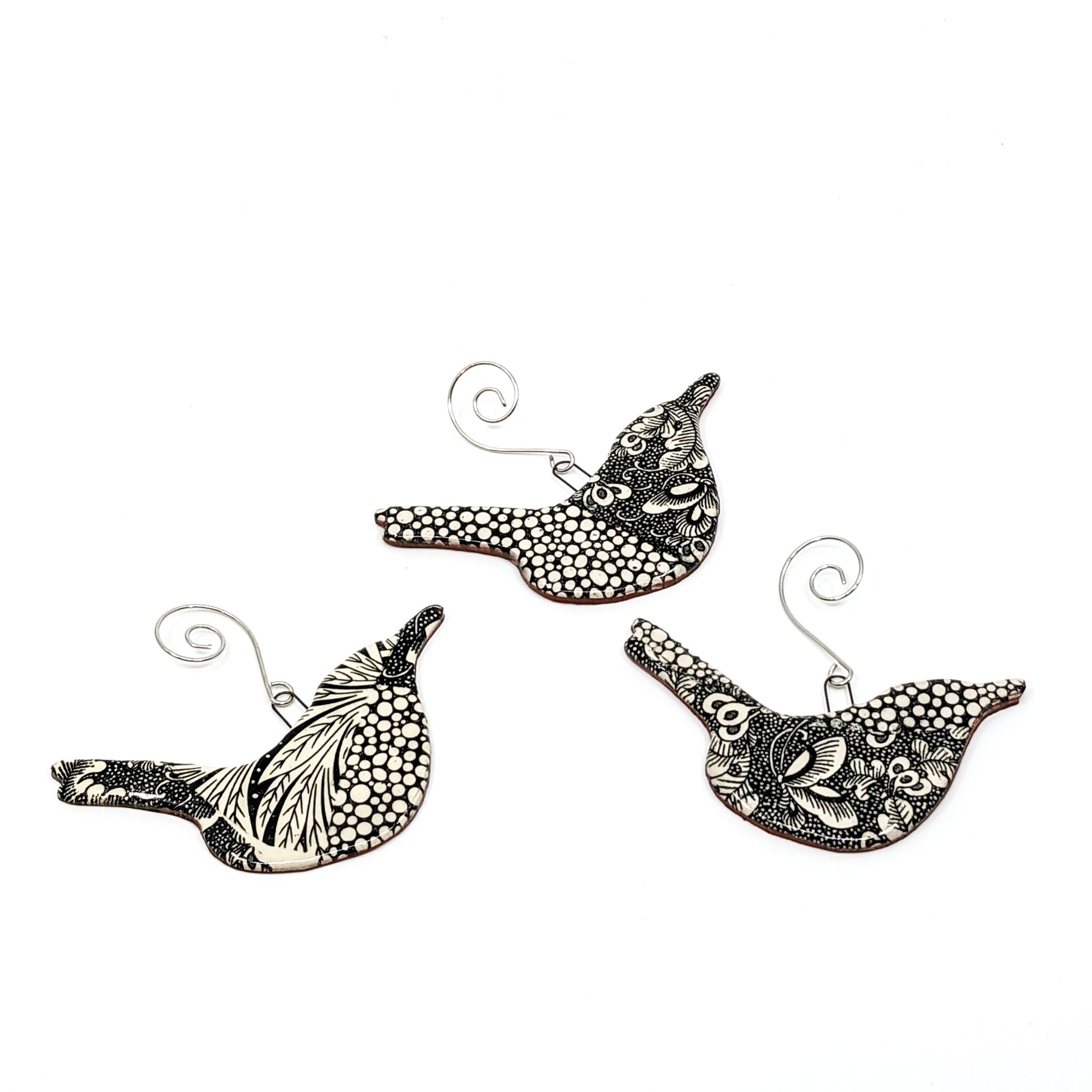 Black and White Ornaments