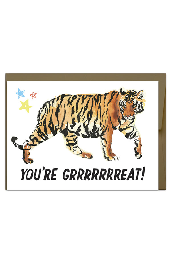 Go Get ‘Em Tiger- Card
