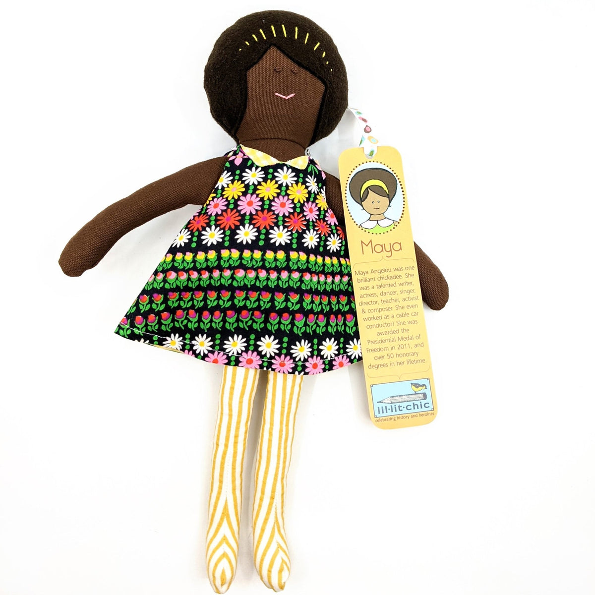 Lil Lit Chic - Literary Dolls - Maya - VISUAL INDEX