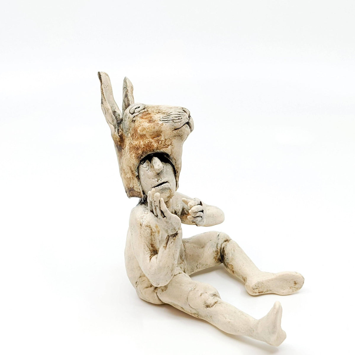 Aggie Zed - Figure with Animal Head - Rabbit Costume Man - VISUAL INDEX