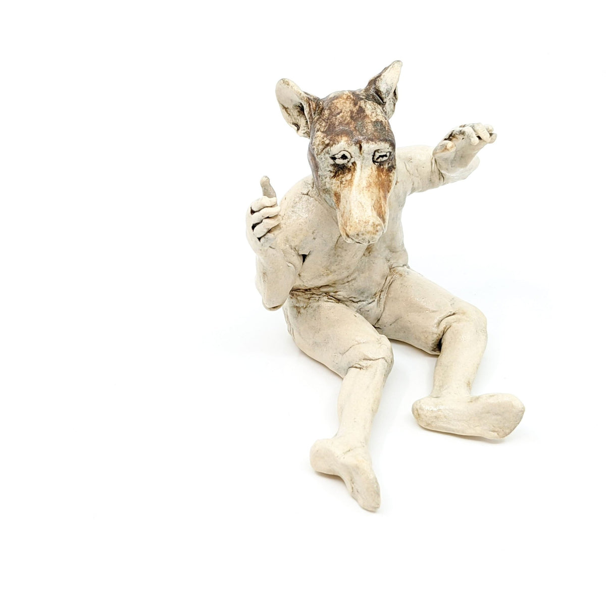 Aggie Zed - Figure with Animal Head - Bear Man - VISUAL INDEX