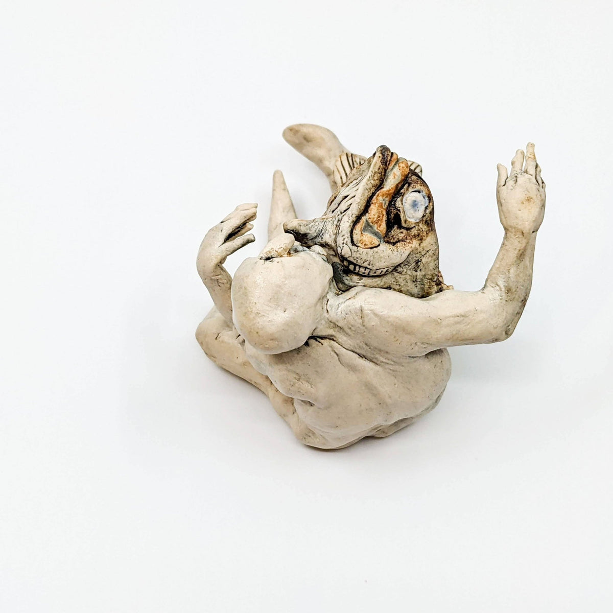 Aggie Zed - Figure with Animal Head - Fishman - VISUAL INDEX