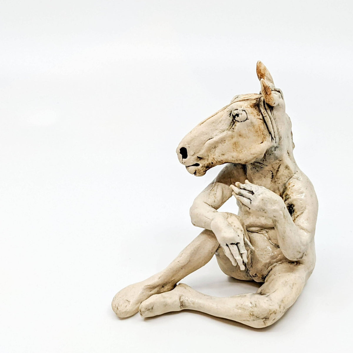 Aggie Zed - Figure with Animal Head - Horse Man - VISUAL INDEX