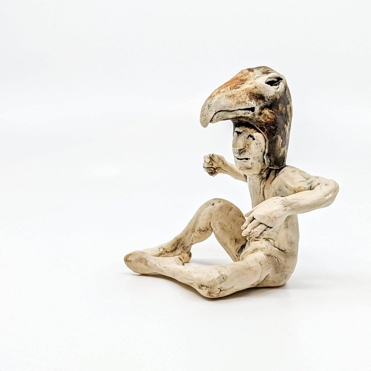 Aggie Zed - Figure with Animal Head - Bird Costume Man - VISUAL INDEX